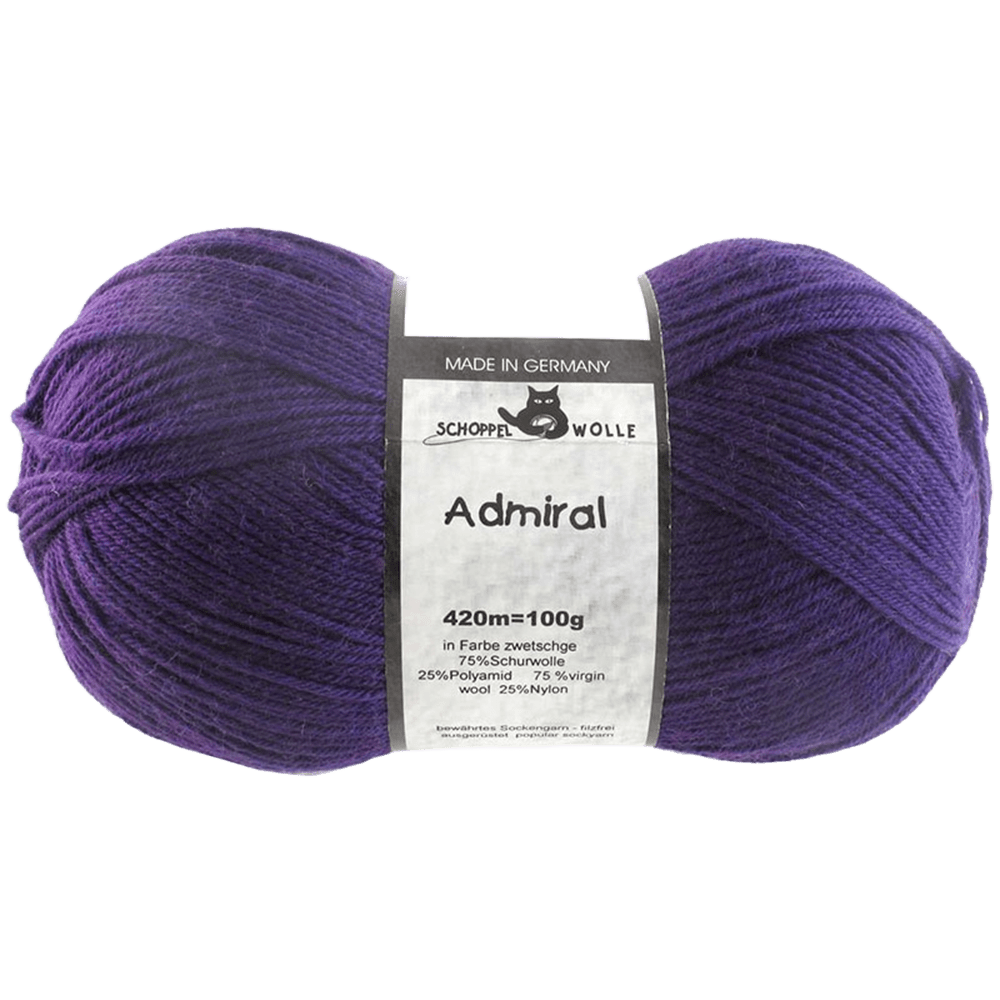 Schoppel Wolle Yarn Plum SCHOPPEL | Sock Yarn | Admiral | 1566