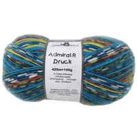 Schoppel Wolle Yarn Poison Gnome SCHOPPEL | Sock Yarn | Admiral R Druck | 1566R