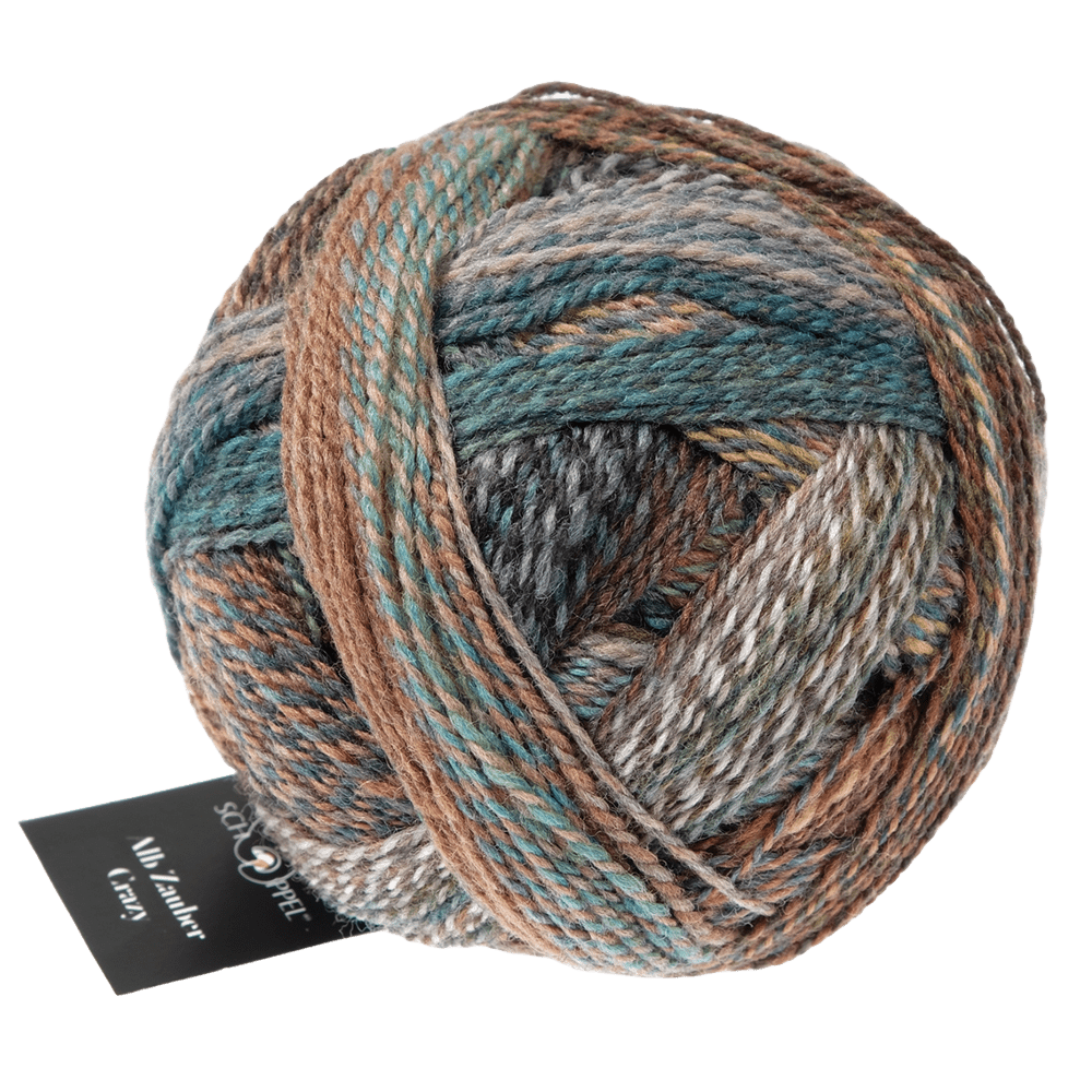 Schoppel Wolle Yarn Puppy-Eyed 2531 SCHOPPEL WOLLE | Sock Yarn | Alb Zauber Crazy | 1947
