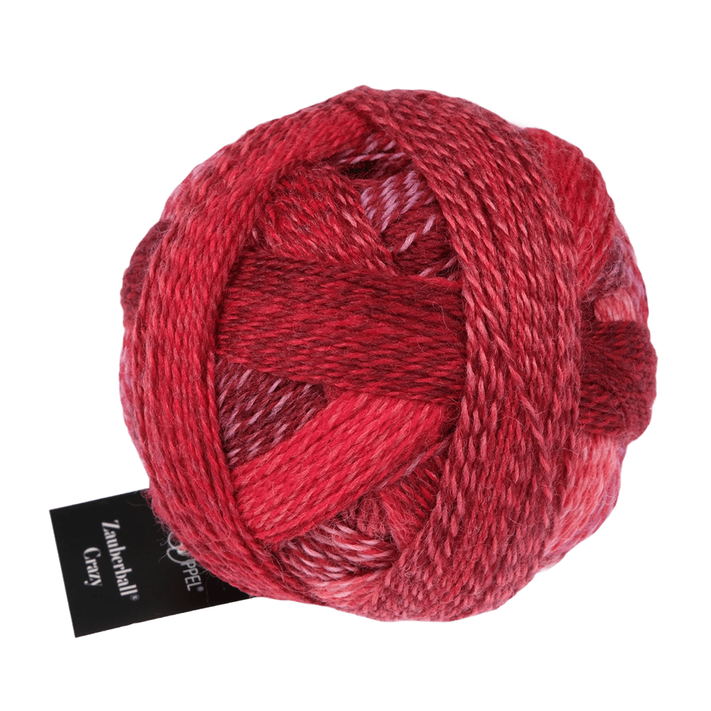 Schoppel Wolle Yarn Red In A Suit SCHOPPEL | Sock Yarn | Zauberball® Crazy | 1153
