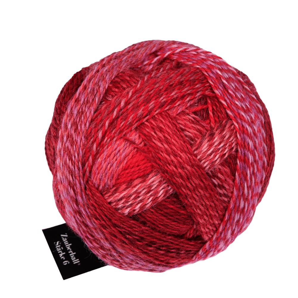 Schoppel Wolle Yarn Red In A Suit SCHOPPEL | Sock Yarn | Zauberball® Stärke 6 | 1289