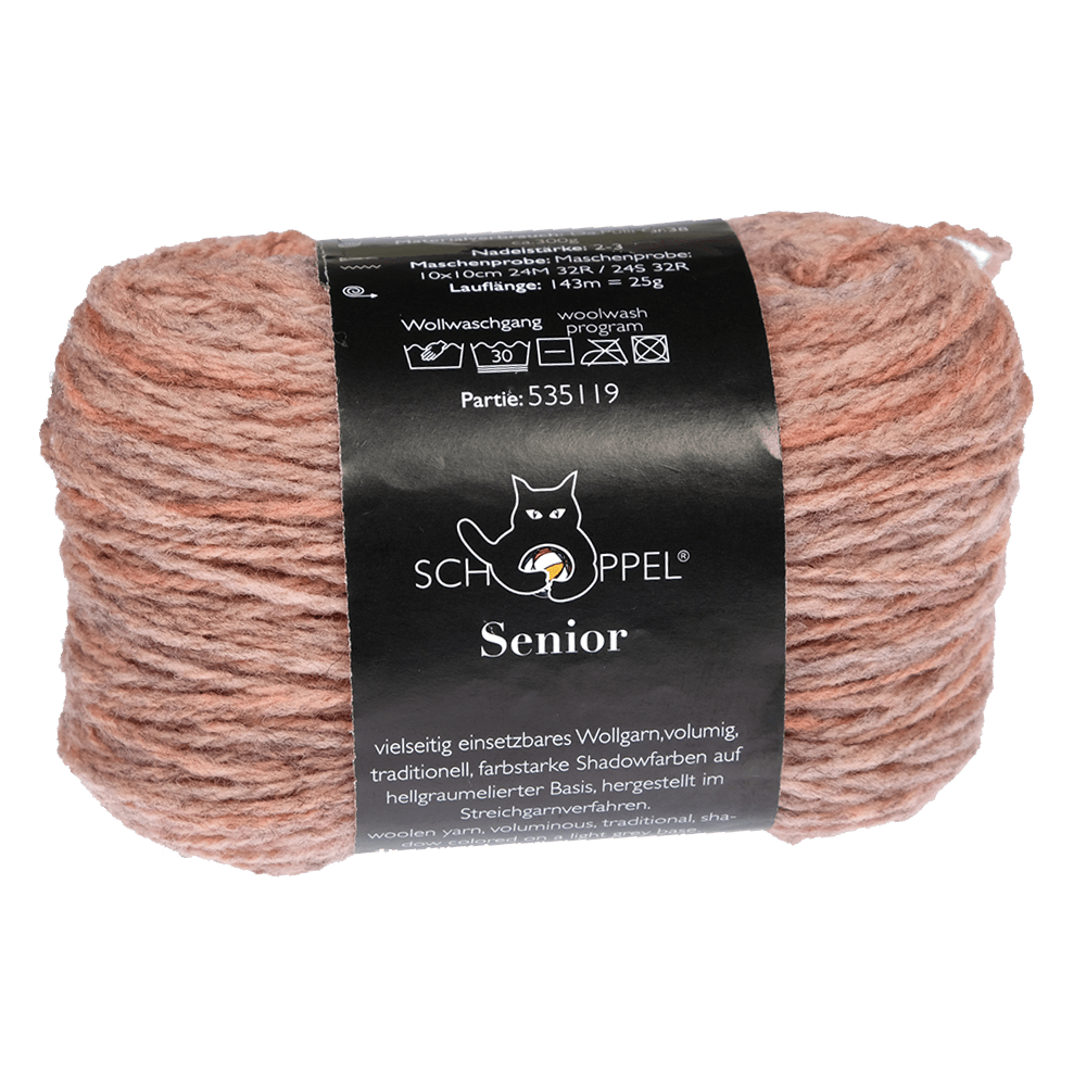 Schoppel Wolle Yarn Salmon by Dibadu 2611 SCHOPPEL | Senior | 1995