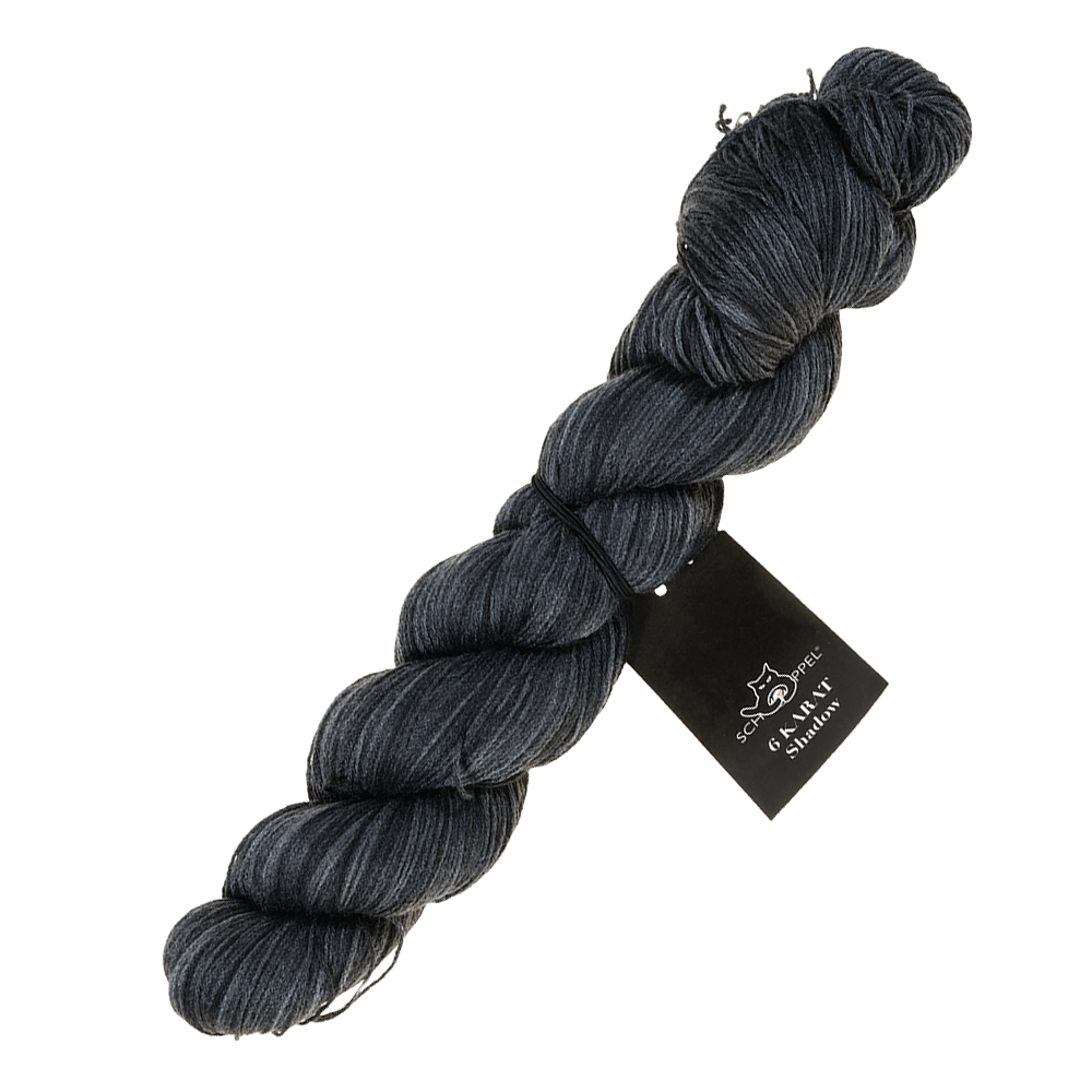 Schoppel Wolle Yarn Silky Black SCHOPPEL | 6 KARAT | 1496