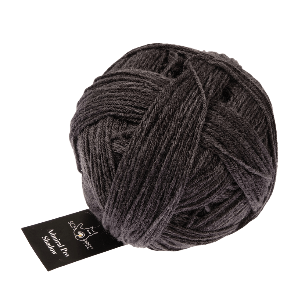 Schoppel Wolle Yarn Silky Black SCHOPPEL | Sock Yarn | Admiral Pro Shadow | 1874sh