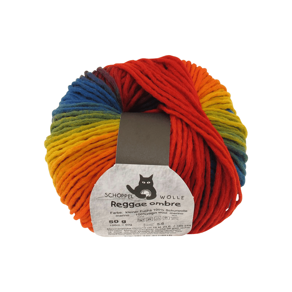 Schoppel Wolle Yarn Small Tortoiseshell SCHOPPEL | Reggae Ombré | 690ombre