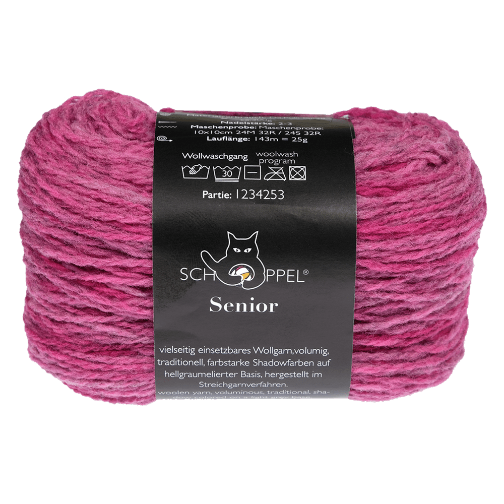 Schoppel Wolle Yarn Soft Pink by Dibadu 2604 SCHOPPEL | Senior | 1995