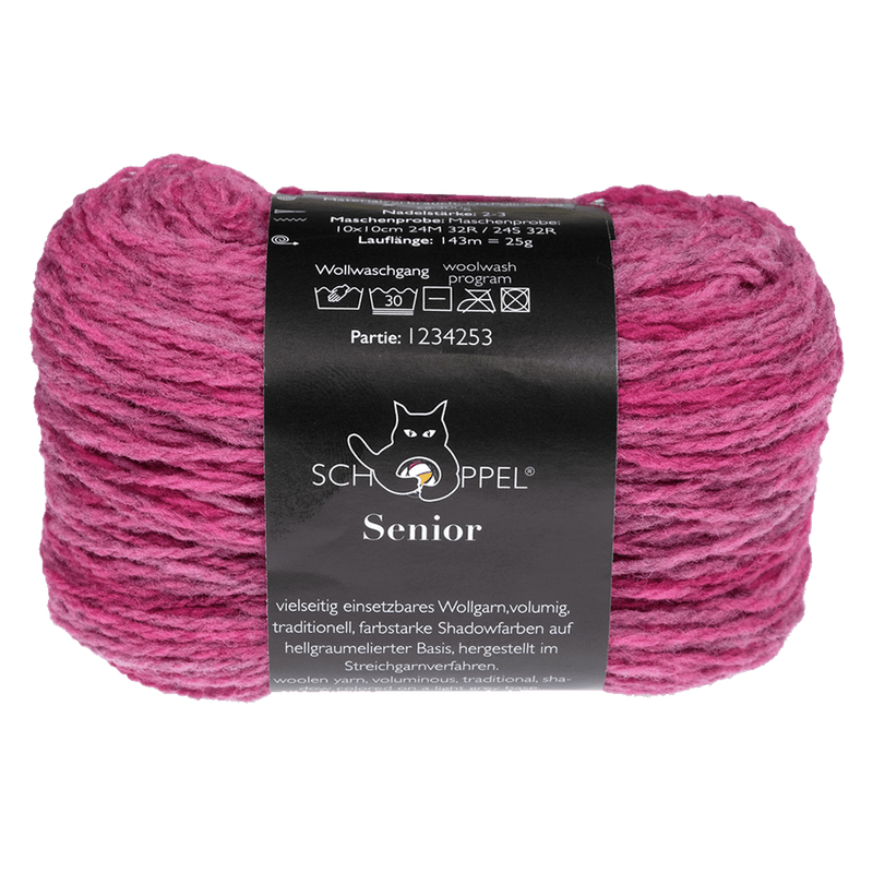 Schoppel Wolle Yarn Soft Pink by Dibadu 2604 SCHOPPEL | Senior | 1995