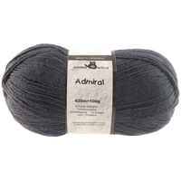 Schoppel Wolle Yarn Steel Grey SCHOPPEL | Sock Yarn | Admiral | 1566