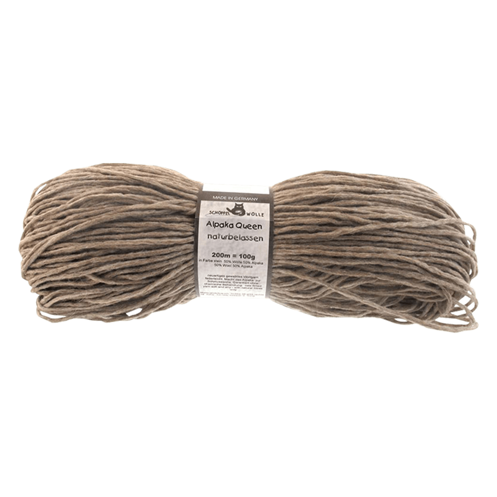 Schoppel Wolle Yarn Stone SCHOPPEL | Alpaka Queen - Natural | Aran / Chunky | 5 Pack | 1431