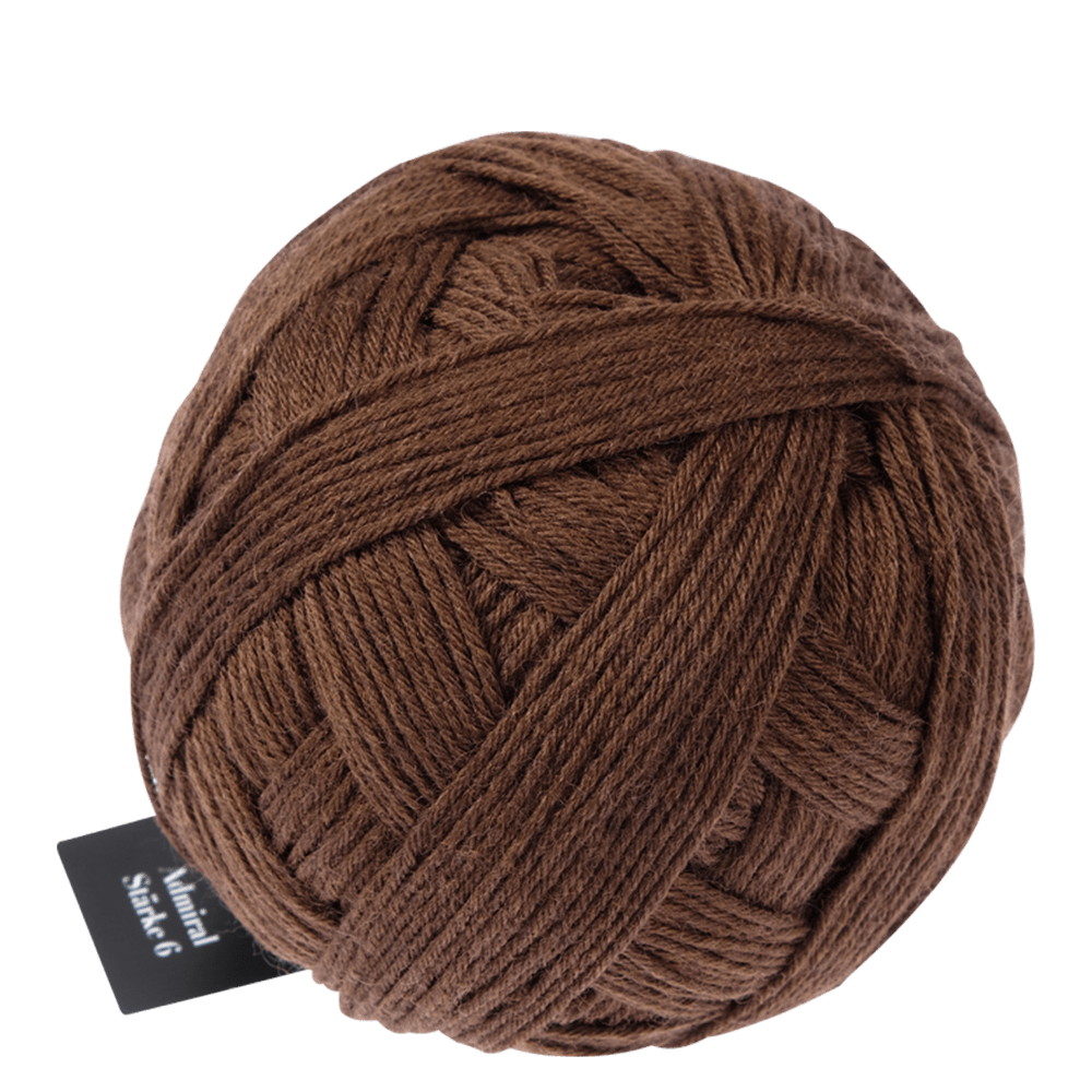 Schoppel Wolle Yarn Tobacco SCHOPPEL | Sock Yarn | Admiral Stärke 6 Mélange | 1377Top