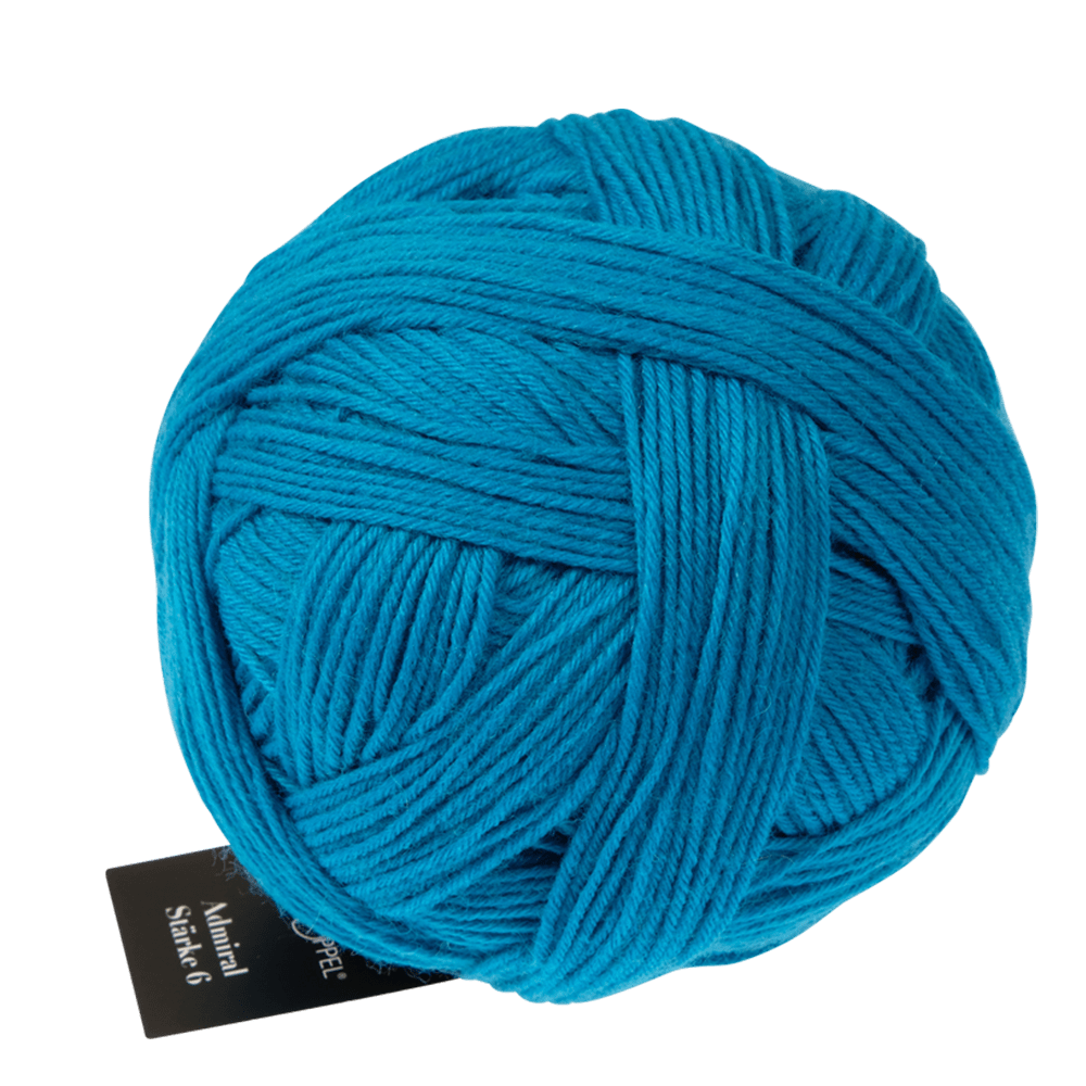 Schoppel Wolle Yarn Turquoise SCHOPPEL | Sock Yarn | Admiral Stärke 6 | 1377