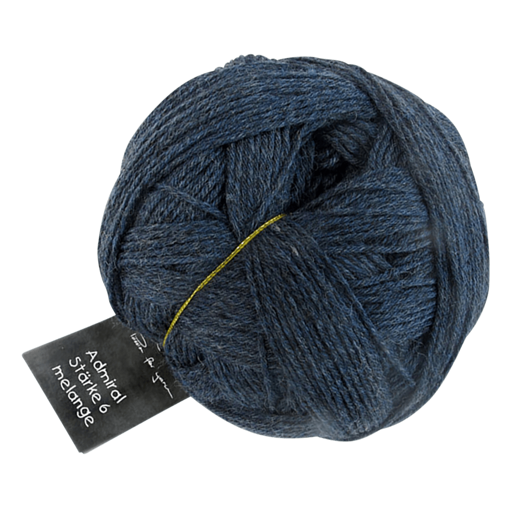 Schoppel Wolle Yarn Vintage Blue SCHOPPEL | Sock Yarn | Admiral Stärke 6 Mélange | 1377Top