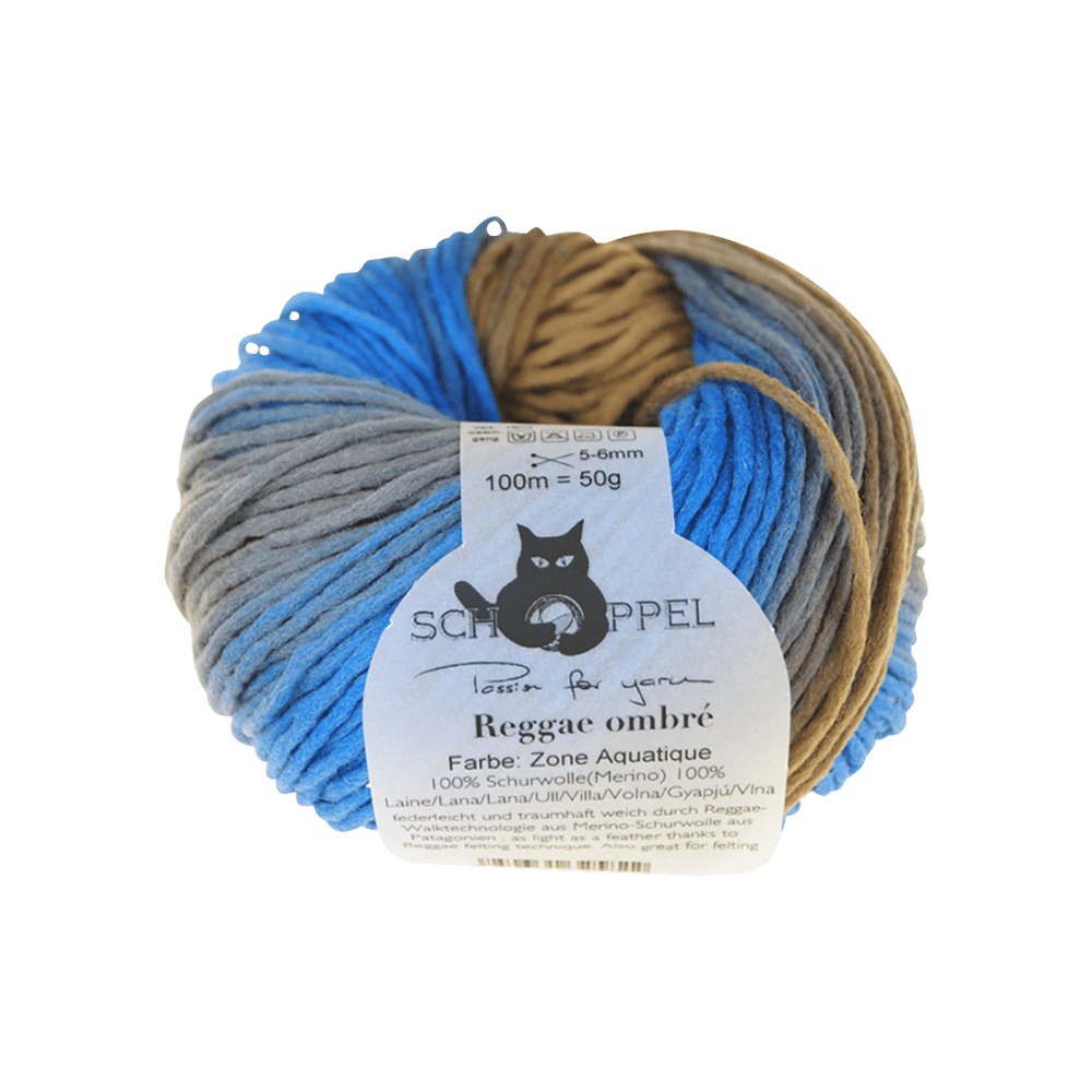 Schoppel Wolle Yarn Zone Aquatique SCHOPPEL | Reggae Ombré | 690ombre