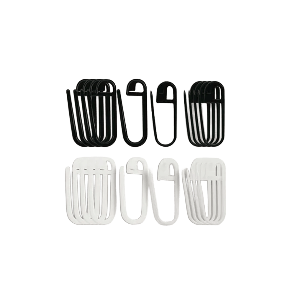 Seeknit Accessory Black / White Seeknit | Memoric Stitch Markers