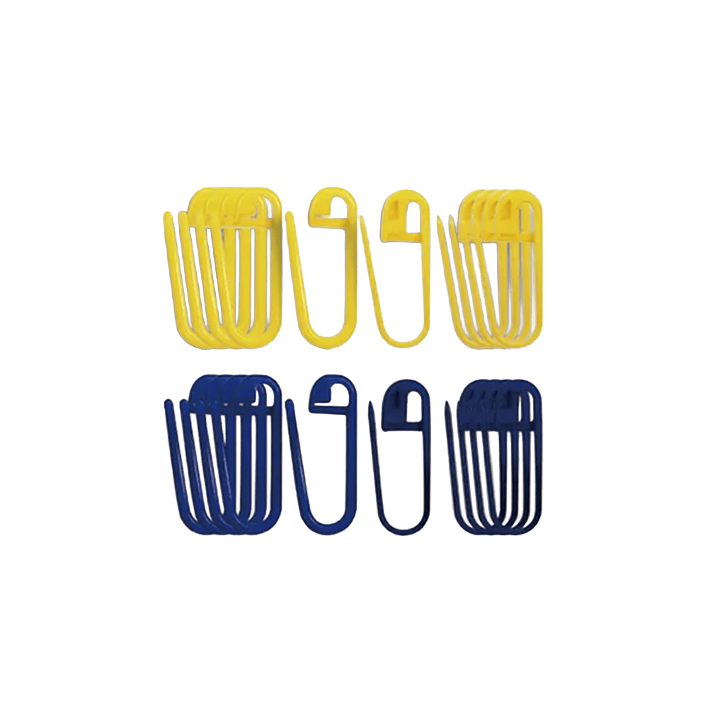 Seeknit Accessory Yellow / Blue Seeknit | Memoric Stitch Markers