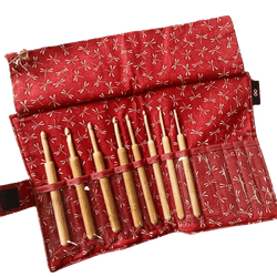 Seeknit Crochet Hooks Seeknit | Koshitsu | Single Ended Crochet Hook Set with Bamboo Tip