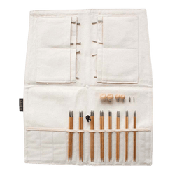 Seeknit Knitting Needle 5cm / White Seeknit | Seeknit Curve Interchangeable Knitting Needle Tips Set First White | Koshitsu