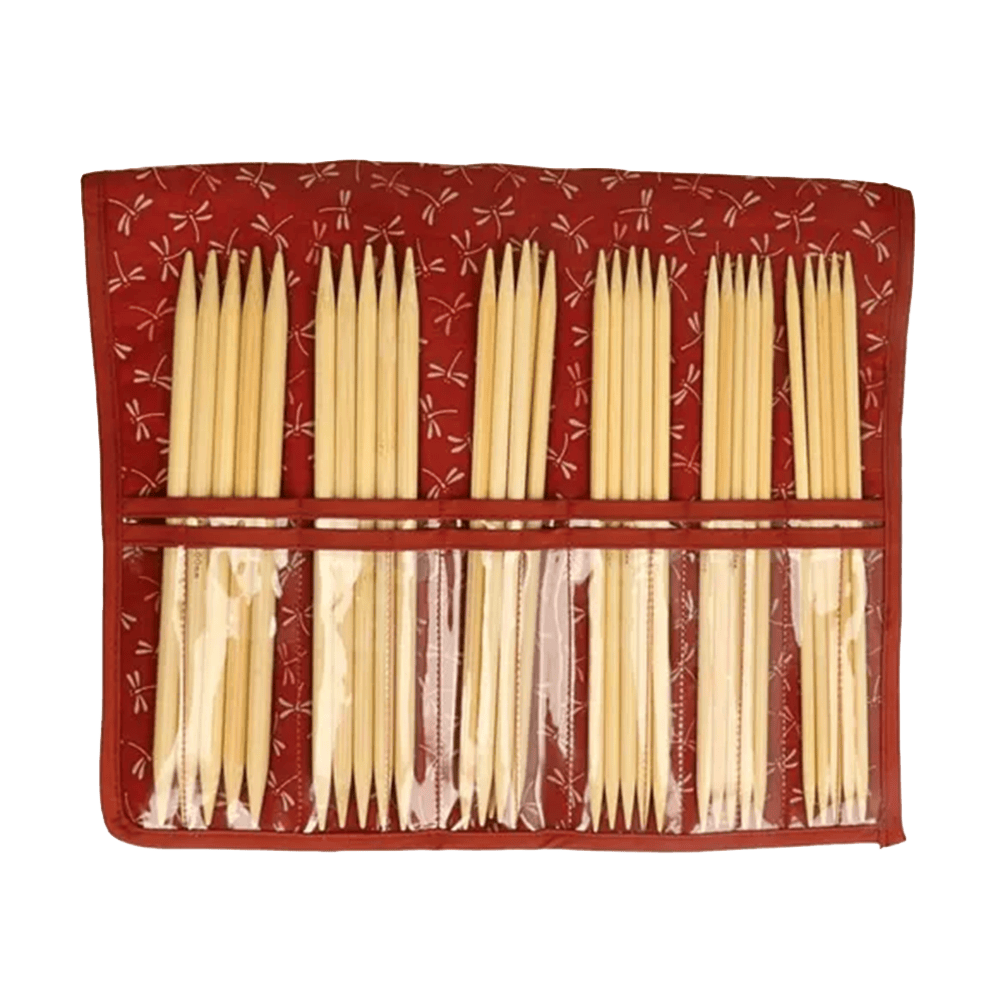 Seeknit Knitting Needle Red Seeknit | 20cm Double Pointed Knitting Needle L Set | Shirotake