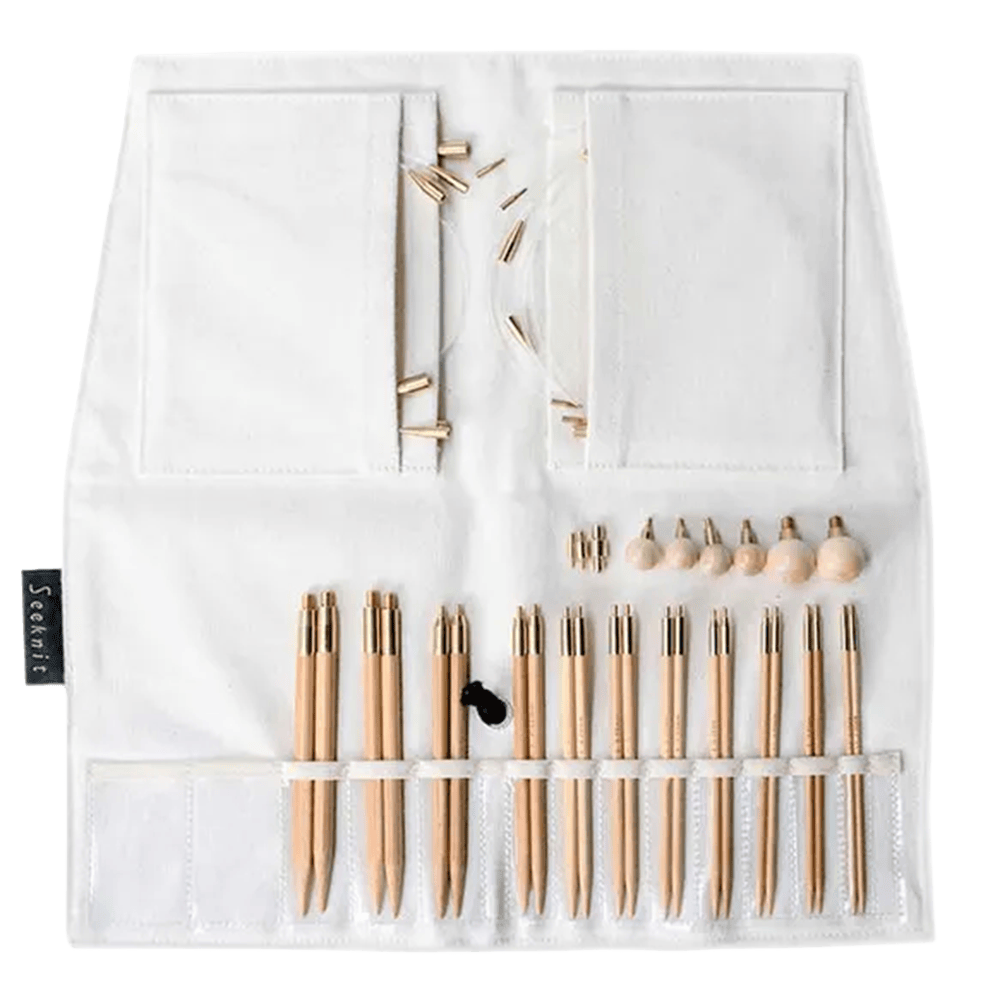 Seeknit Knitting Needle Seeknit | 10cm Interchangeable Circular Needle Premium Set | Koshitsu
