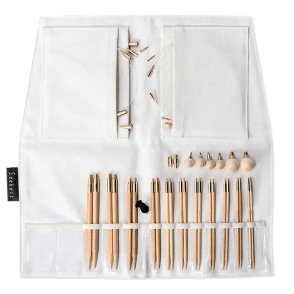 Seeknit | 10cm Interchangeable Circular Needle Premium Set | Koshitsu