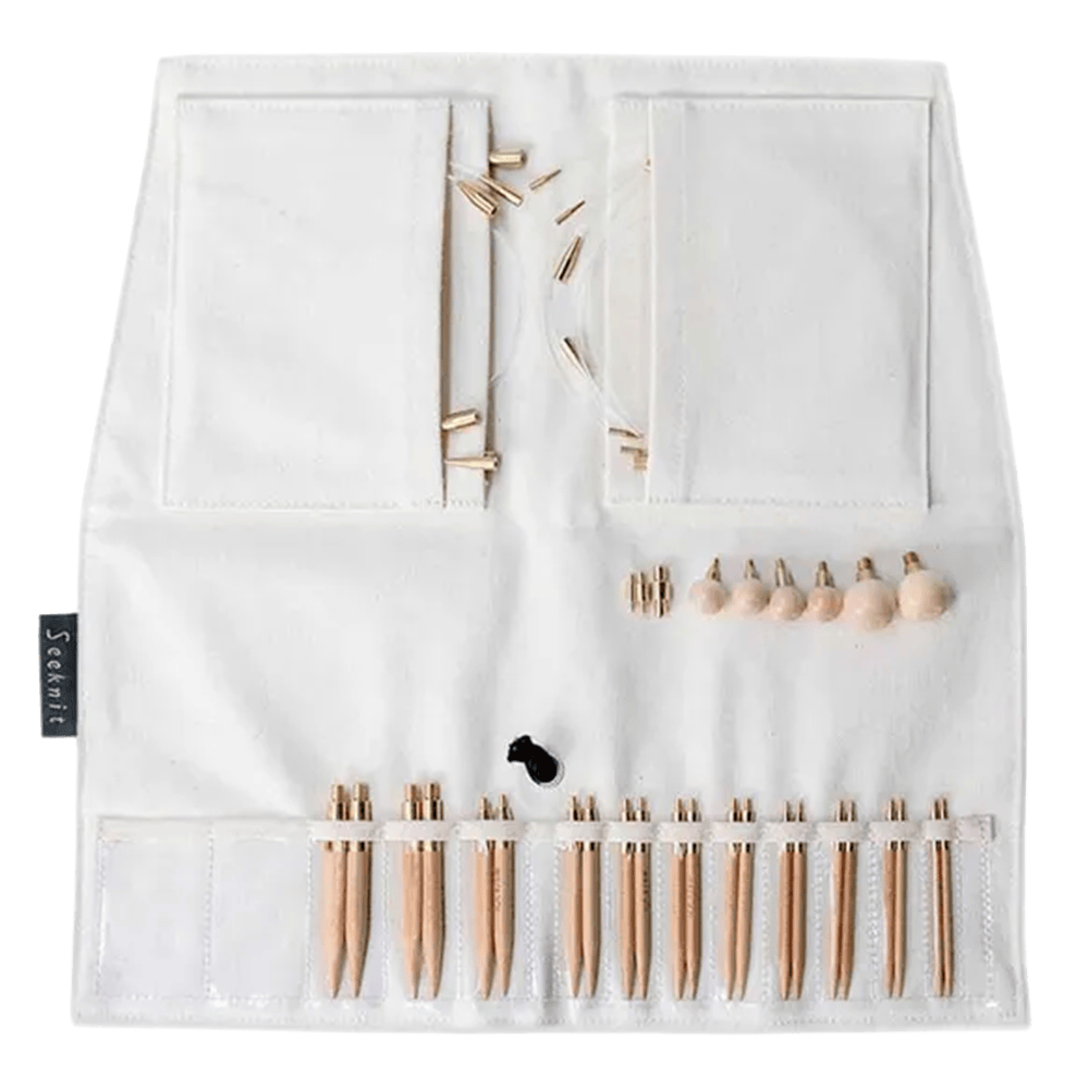 Seeknit Knitting Needle Seeknit | 5cm Interchangeable Circular Needle Premium Set | Koshitsu
