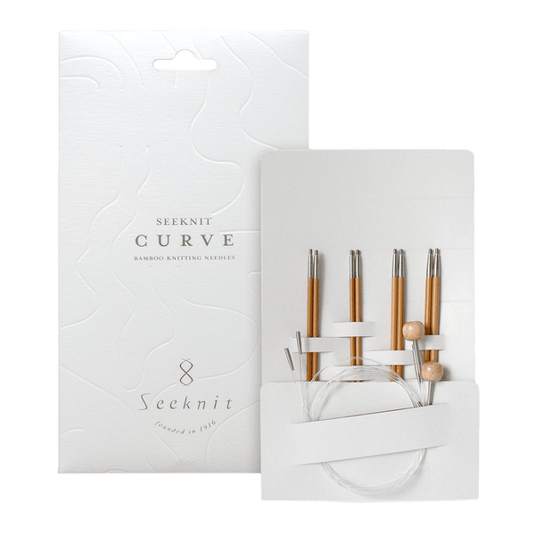 Seeknit | 12.5cm Interchangeable Knitting Needle S Set | Curve
