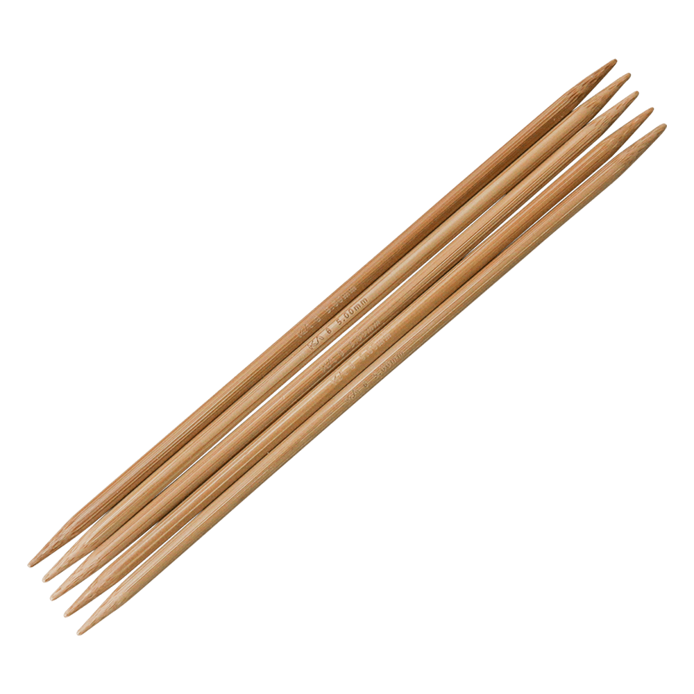 Seeknit Knitting Needles 15cm / 6" / 2.00mm Seeknit | Koshitsu | Double Pointed Needles (DPN's) set of 5