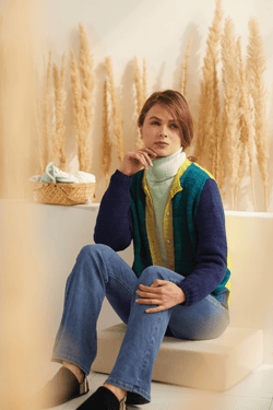 Symfonie Hand Dyed Yarns Symfonie Hand-Dyed Yarn | Meadow Cardigan Bundle | Terra | Chronicle 1