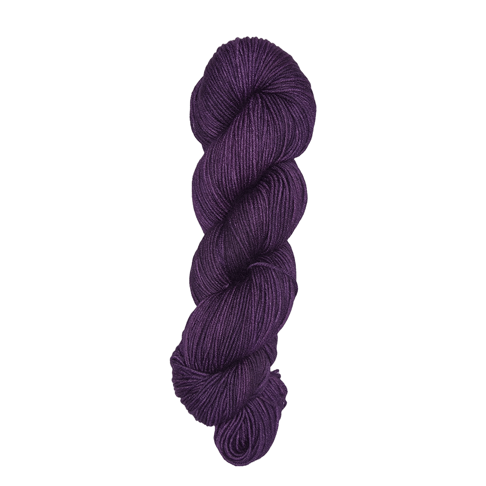Symfonie Hand Dyed Yarns Yarn Aubergine Symfonie Hand-Dyed Yarns | Viva | Extrafine Merino | Semi-Solid Colour | DK