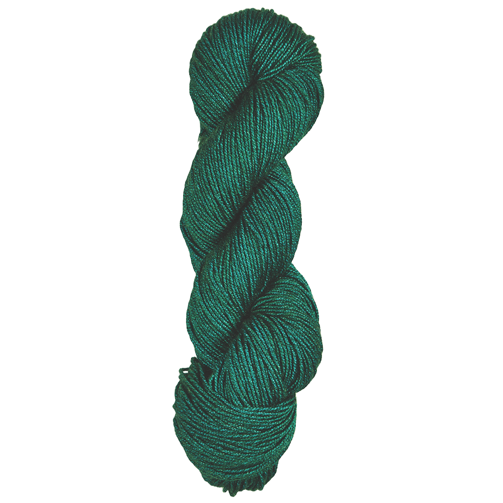 Symfonie Hand Dyed Yarns Yarn Emerald Green Symfonie Hand-Dyed Yarns | Luna | 75% Extra Fine Merino 25% Silk | DK