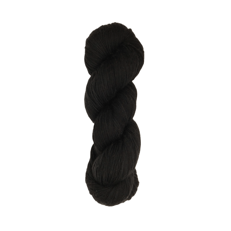 Symfonie Hand Dyed Yarns Yarn Jet Black Symfonie Hand-Dyed Yarns | Terra | 75% Extrafine Merino 25% Polyamide | Semi-Solid Colour | 4-Ply
