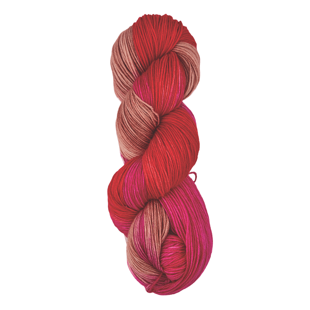 Symfonie Hand Dyed Yarns Yarn Rhubarb Symfonie Hand-Dyed Yarns | Terra | 75% Extrafine Merino 25% Polyamide | Variegated Colour | 4-Ply