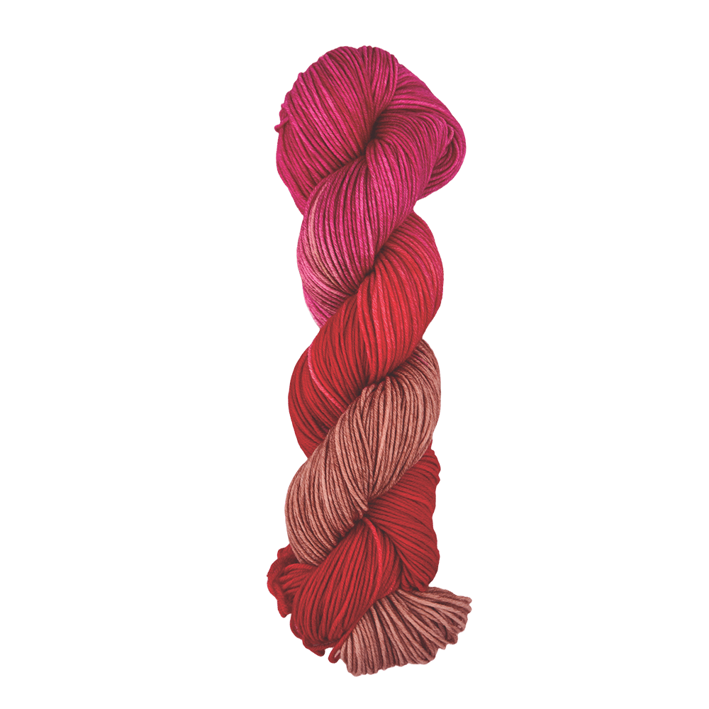 Symfonie Hand Dyed Yarns Yarn Rhubarb Symfonie Hand-Dyed Yarns | Viva | Extrafine Merino | Variegated Colour | DK