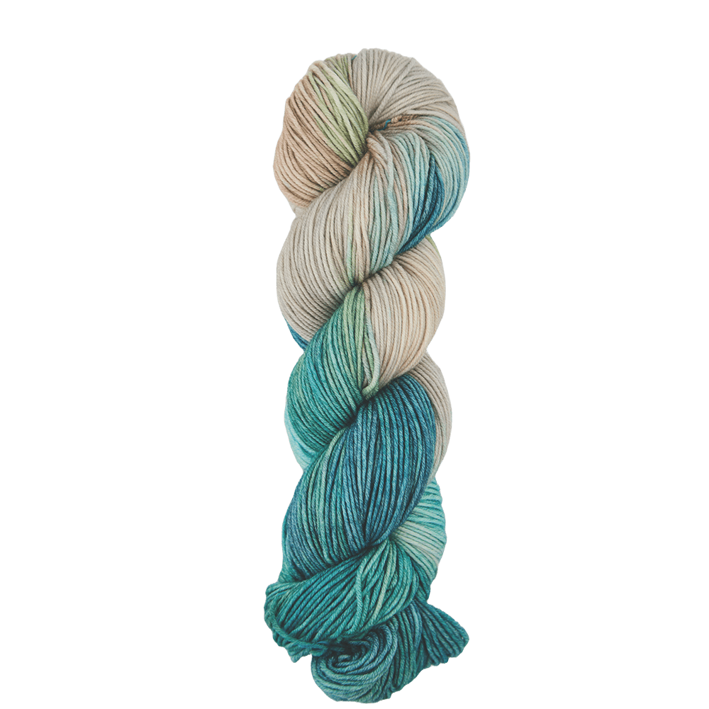 Symfonie Hand Dyed Yarns Yarn Sandy Sea Symfonie Hand-Dyed Yarns | Viva | Extrafine Merino | Variegated Colour | DK