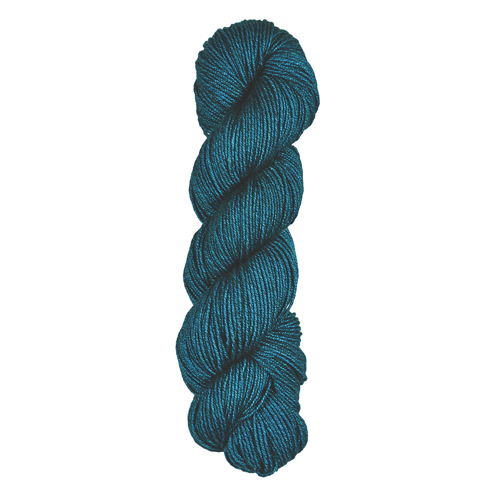 Symfonie Hand Dyed Yarns Yarn Teal Symfonie Hand-Dyed Yarns | Luna | 75% Extra Fine Merino 25% Silk | DK
