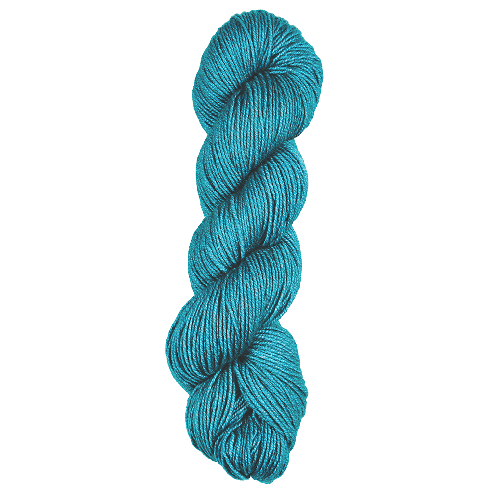 Symfonie Hand Dyed Yarns Yarn Turquoise Symfonie Hand-Dyed Yarns | Luna | 75% Extra Fine Merino 25% Silk | DK