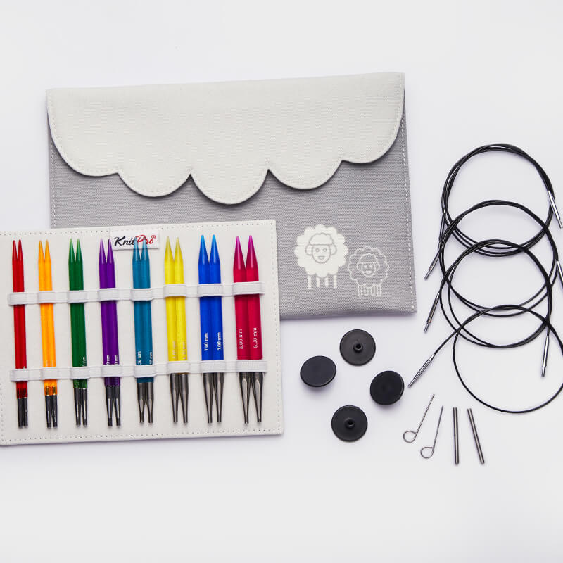 KnitPro | Trendz | Interchangeable Knitting Needle Deluxe Set | fabric case | McIntosh