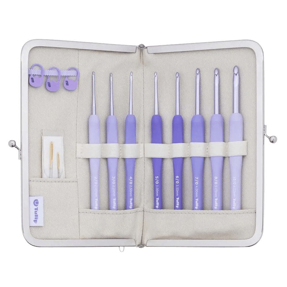 Tulip Crochet Hooks Tulip | Etimo | Murasaki Softgrip Crochet Hook Set