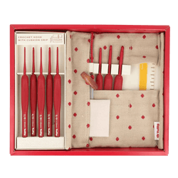 Tulip Crochet Hooks Tulip | Etimo | Red Softgrip Crochet Hook Set