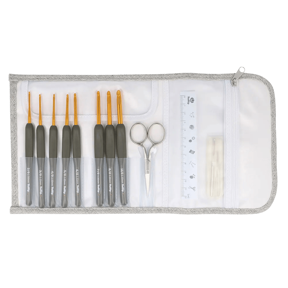 Tulip Crochet Hooks Tulip | Etimo | Royal Silver Crochet Hook Set