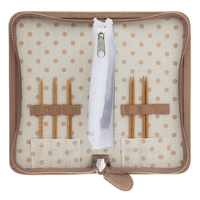 Tulip Knitting Needle Tulip | CarryC Fine Gauge Interchangeable Knitting Needle set | Bamboo