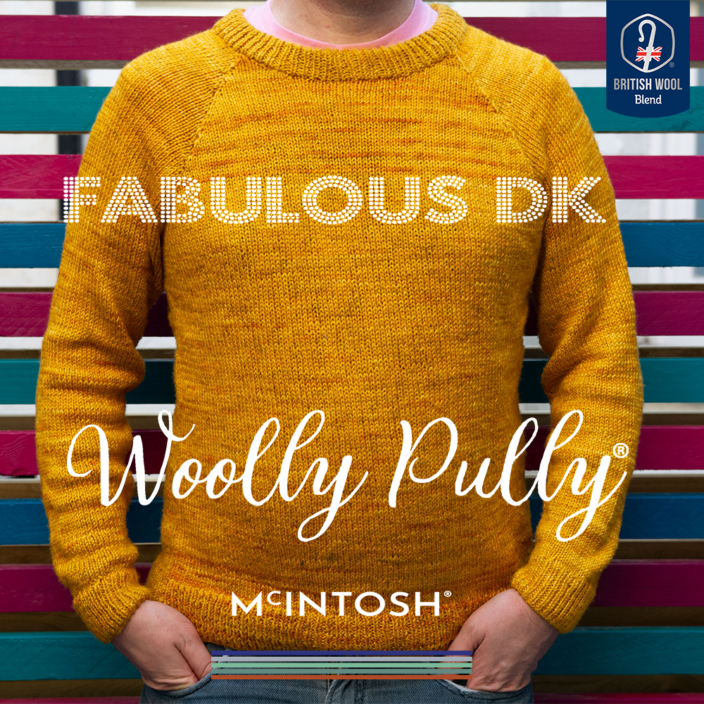 Classic Raglan DK Woolly Pully - Digital PDF Knitting Pattern | McIntosh