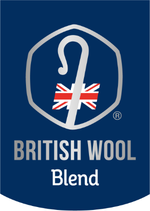 British Wool blend logo
