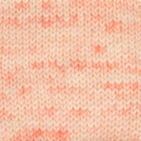 Knitted salmon pink swatch