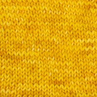 Knitted bright yellow swatch
