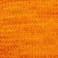 Knitted orange swatch